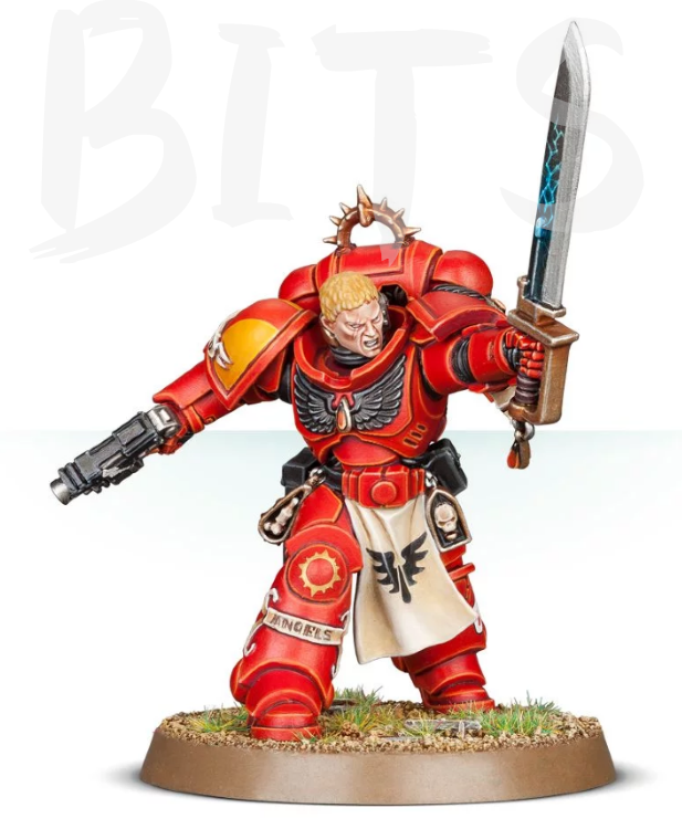 Blood Angels Primaris Lieutenant Tolmeron bits