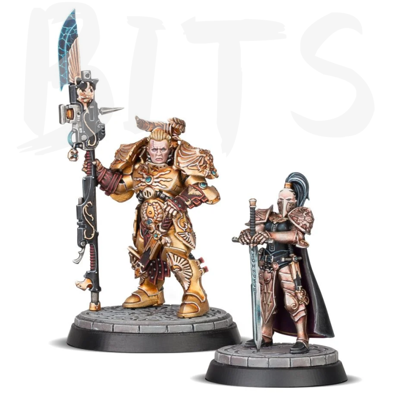 Adeptus Custodes Talons of the Emperor: Valerian and Aleya bits