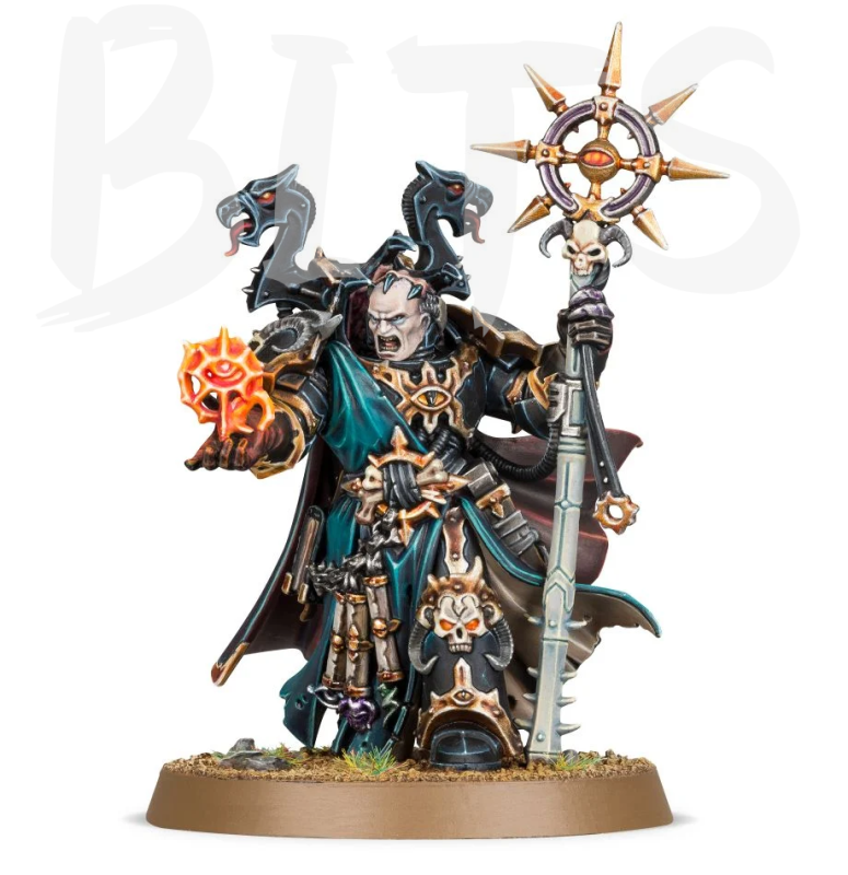 Chaos Space Marines Sorcerer bits
