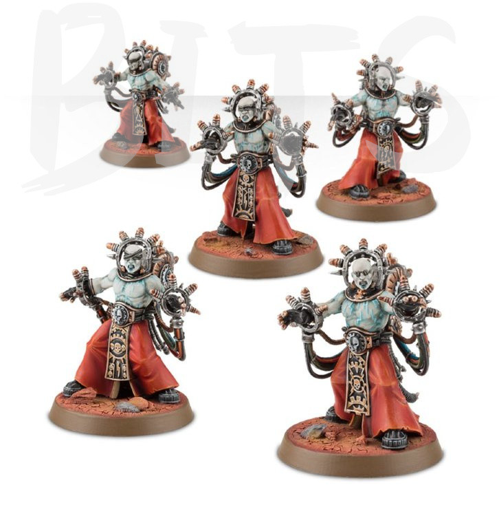 Fulgurite Electro-Priests / Corpuscarii Electro-Priests bits