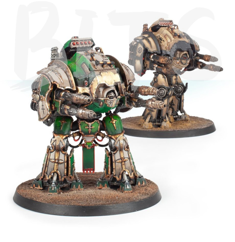 Adeptus Titanicus Acastus Knights Porphyrion bits