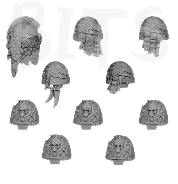 Salamanders Terminator Shoulder Pads bits