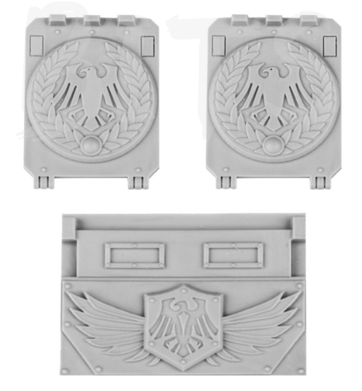Raven Guard Rhino Doors and Front Plate Set 1 bits