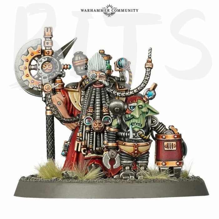 Tech-Priest Grombrindal bits