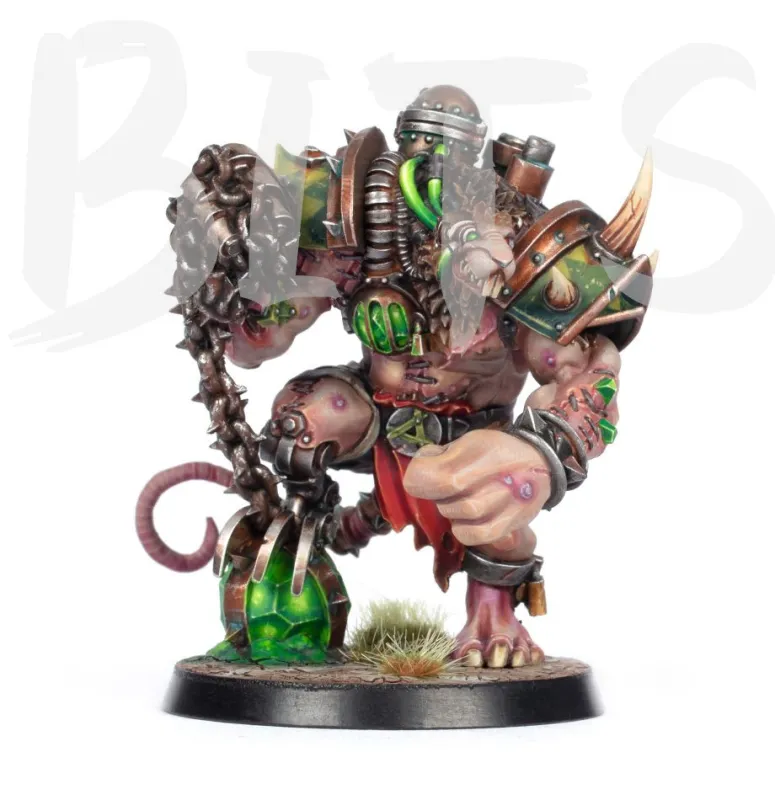 Blood Bowl Kreek ‘the Verminator’ Rustgouger bits