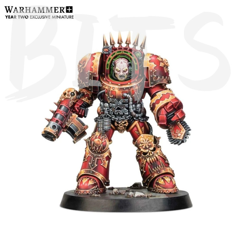 World Eaters Terminator – Azrakh the Annihilator bits