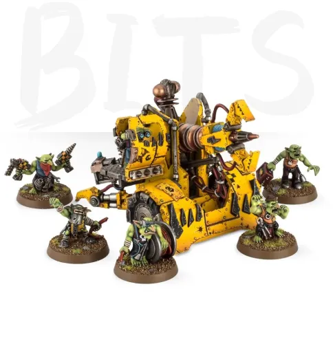 Ork Mek Gunz: Smasha Gun / Traktor Kannon / Kustom Mega-kannon / Bubblechukka bits