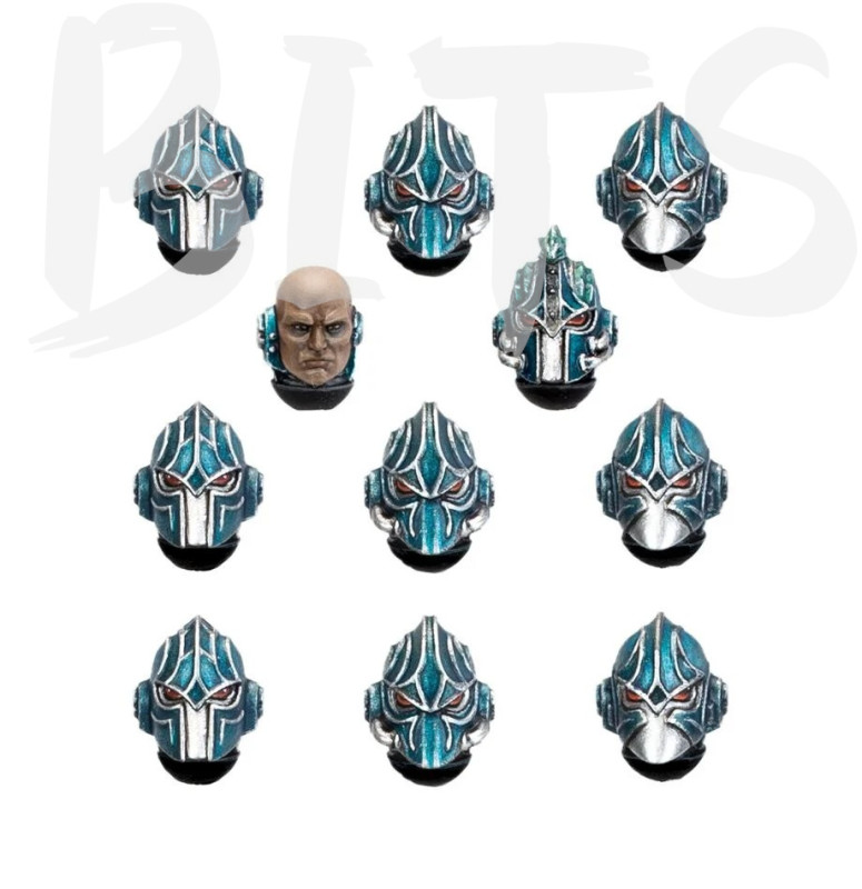 Alpha Legion MKVI Heads bits