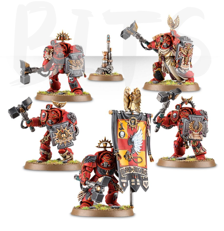 Blood Angels Terminator Assault Squad bits