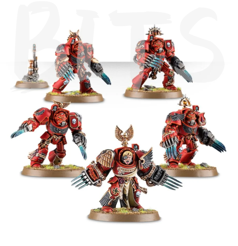 Blood Angels Terminator Assault Squad bits