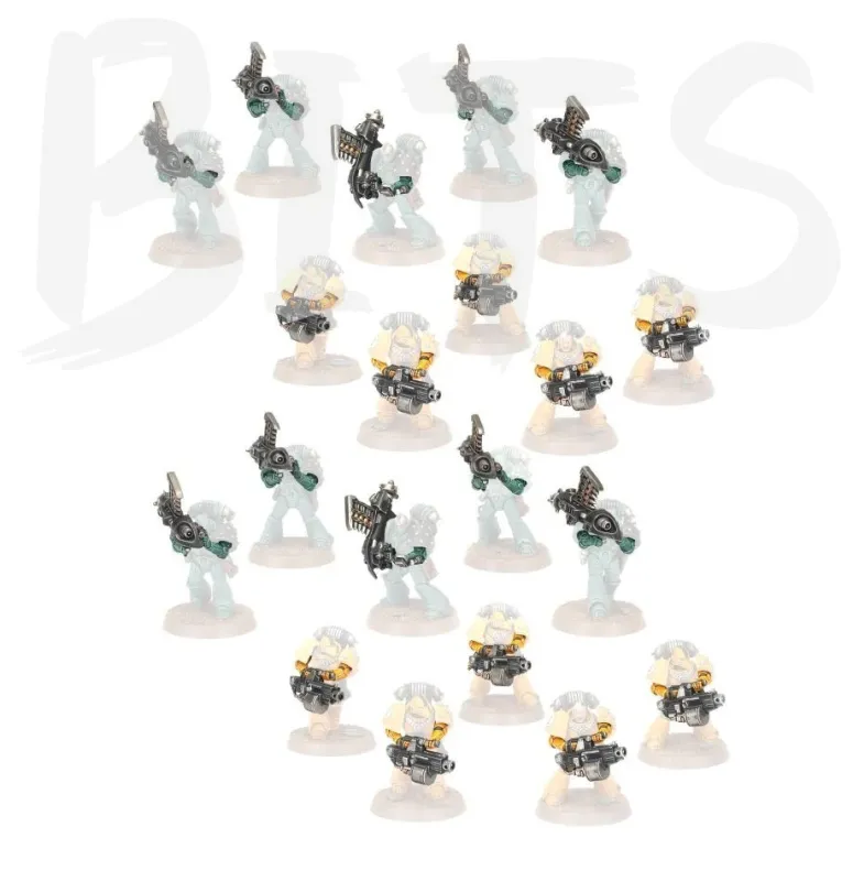 Heavy Weapons Upgrade Set – Missile Launchers and Heavy Bolters bits