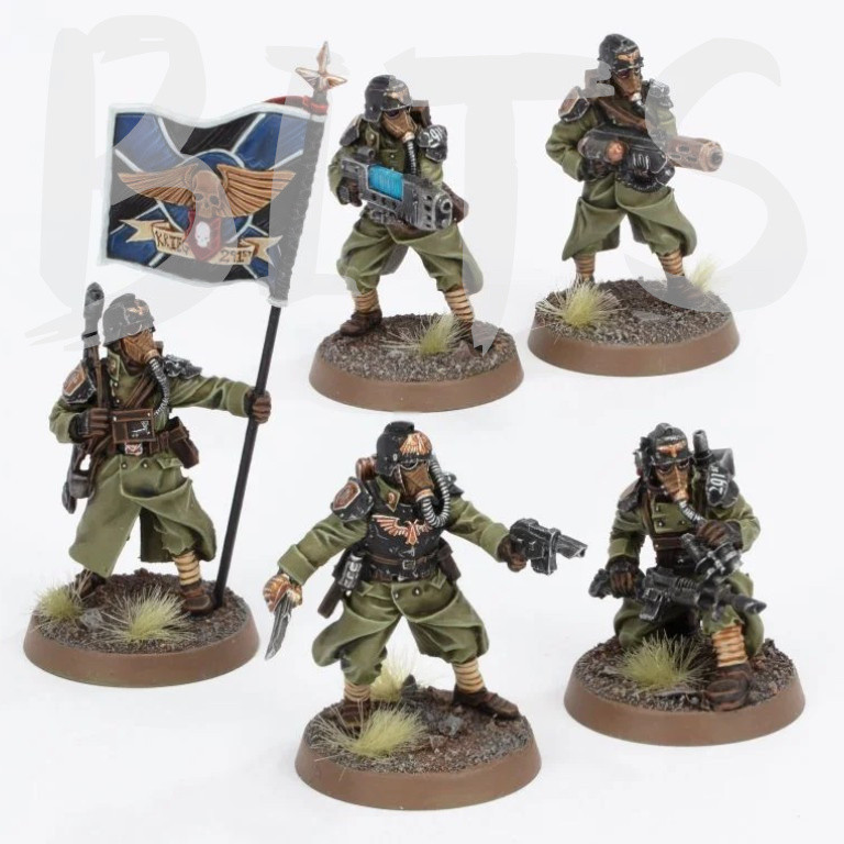 Death Korps Of Krieg Command Squad bits