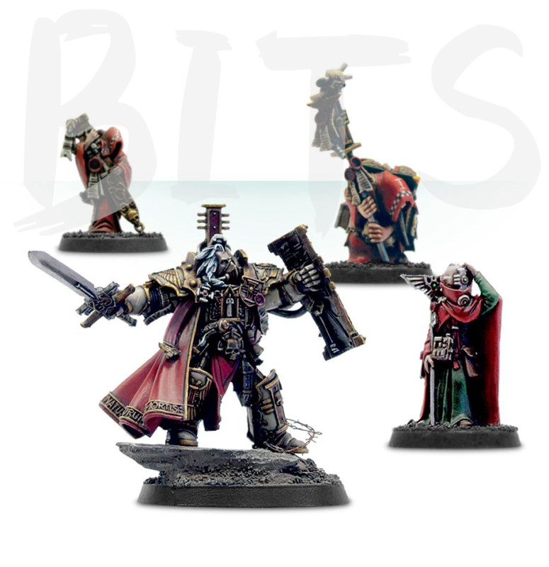 Inquisitor Lord Hector Rex And Retinue bits