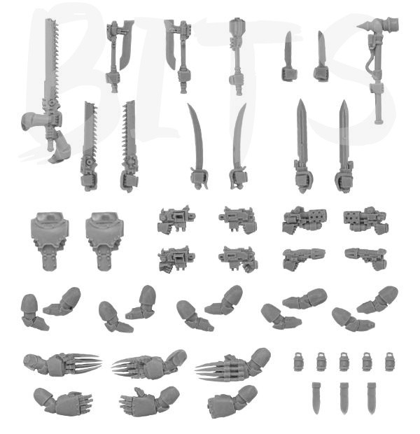 Legion MKIV Power Weapons Set bits
