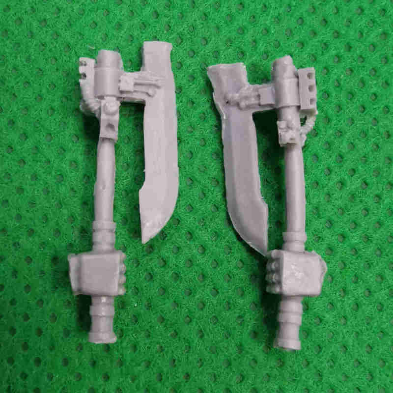 Legion MKIV Power Weapons Set bits - Axe