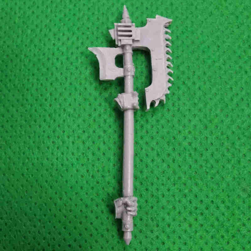 World Eaters Legion Rampager Squad bits - Excoriator chainaxe