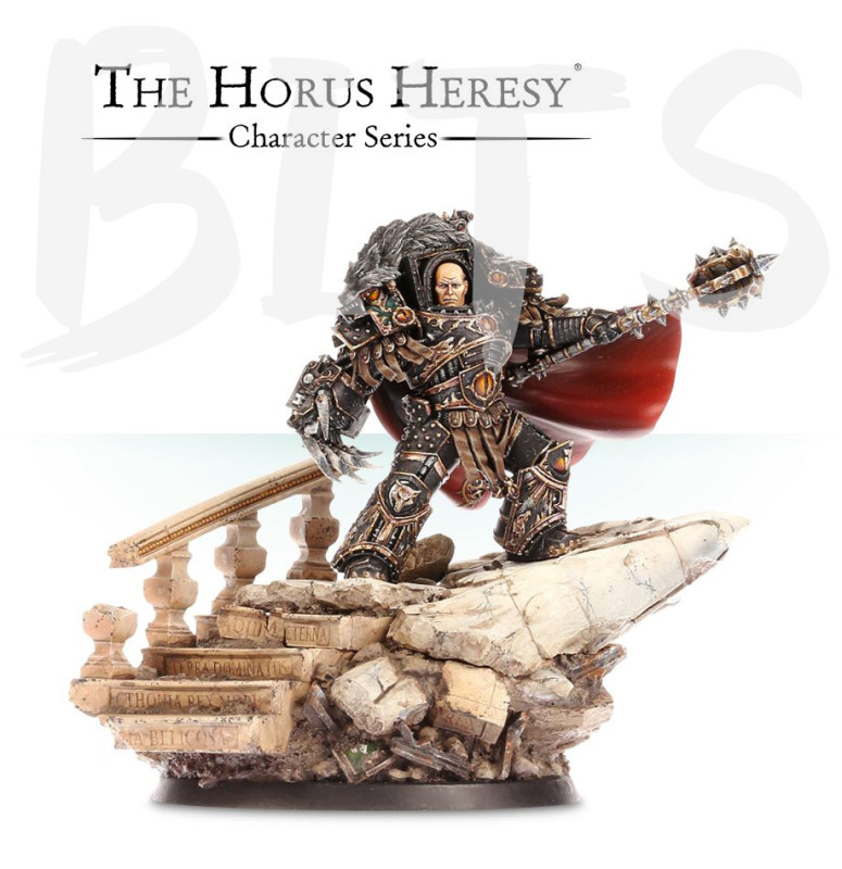 Horus the Warmaster Primarch of the Sons of Horus bits