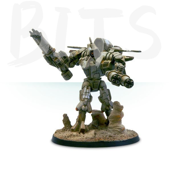 Tau XV9 with Twin-linked Burst Cannon bits