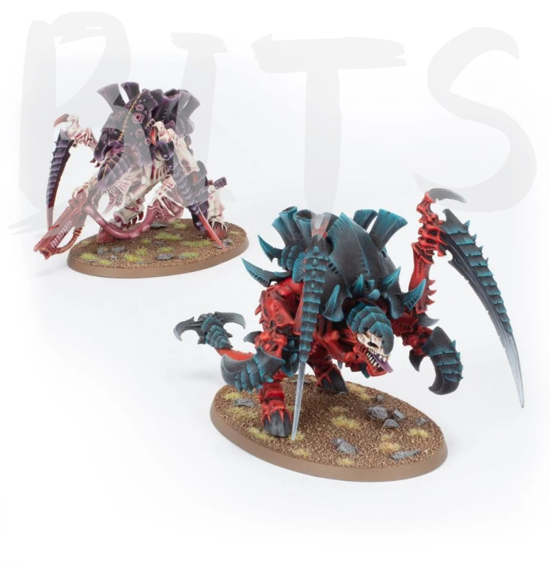 Tyranids Old One Eye's Carnifex Brood bits