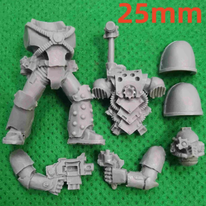 Space Marine Rapier Quad Mortar bits