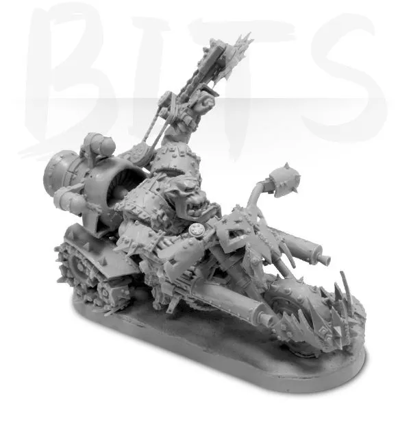 Ork Warboss On Warbike bits