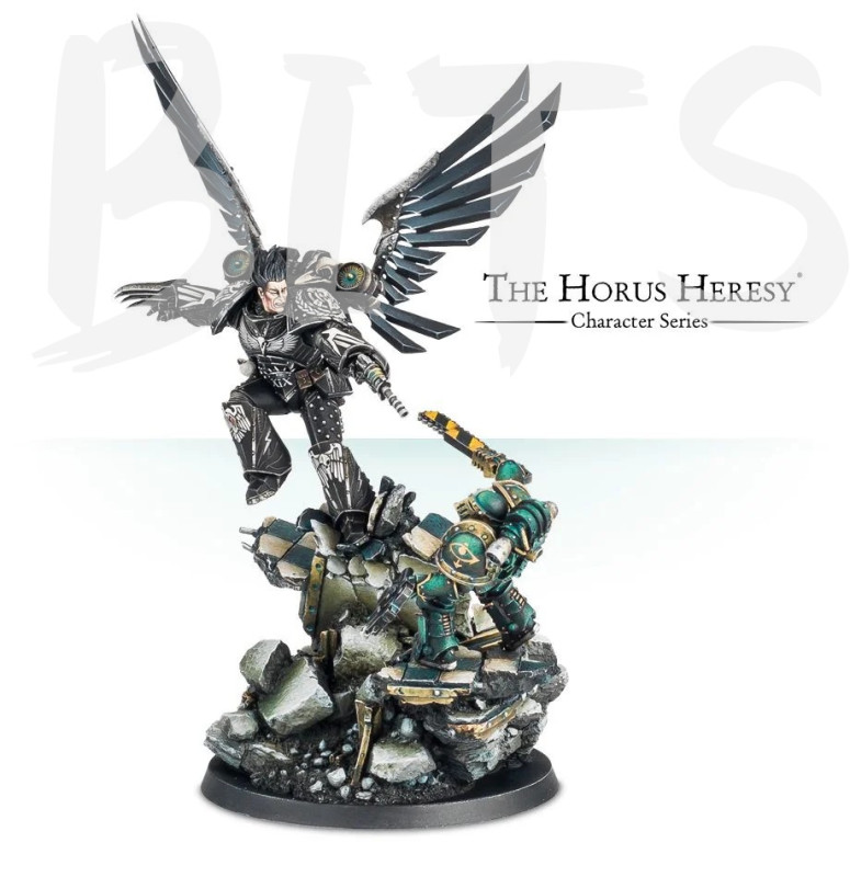 Corvus Corax, Primarch of the Raven Guard Legion bits