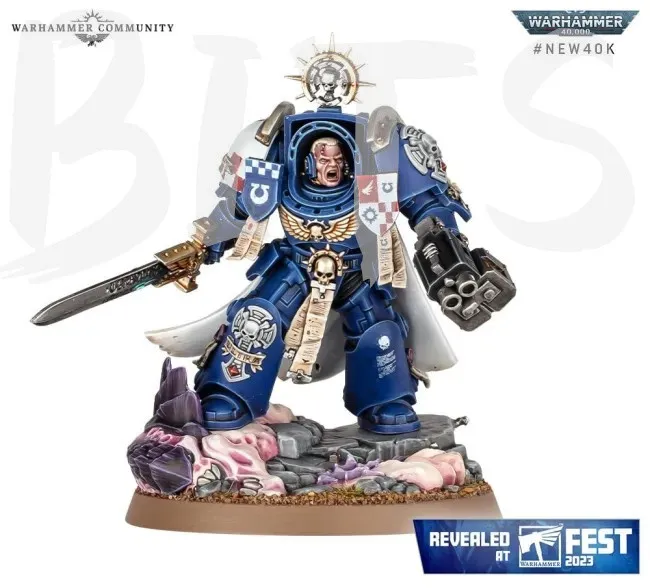 Captain in Terminator Armour bits