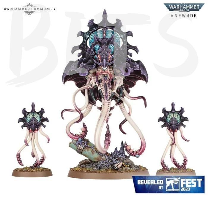 Tyranids Neurotyrant bits