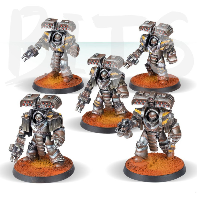 Iron Warriors – Tyrant Siege Terminators bits