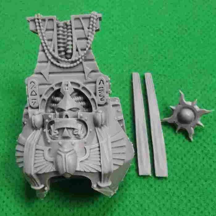 Thousand Sons – Contemptor-Osiron Dreadnoughtt bits