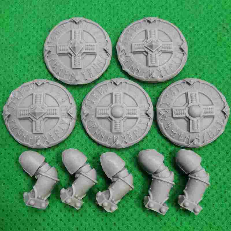 Space Wolves Legion Grey Slayers Upgrade Pack 1 bits - Shield