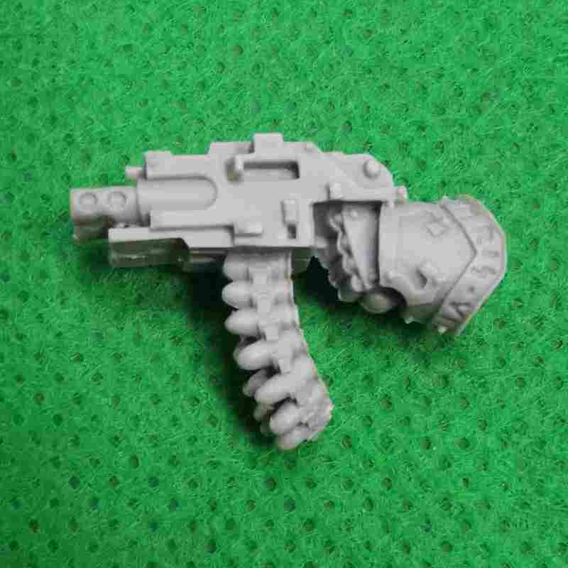 Space Wolves – Legion Cataphractii Praetor bits - Gun