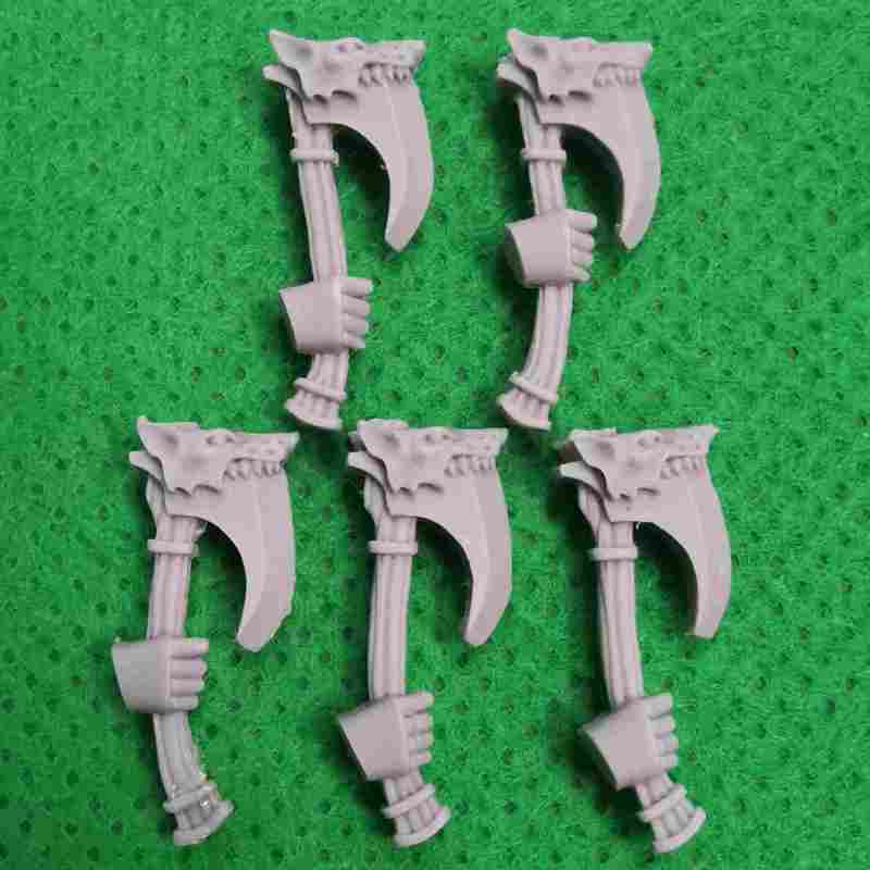 Space Wolves Legion Grey Slayers Upgrade Pack 1 bits - Axes