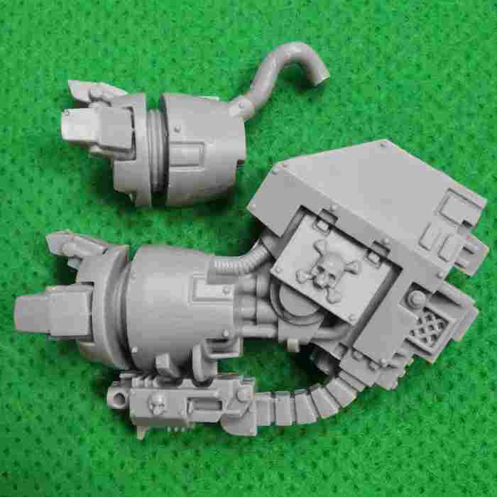 Warhammer 40k Space Marine Dreadnought from Battle for Vedros bits
