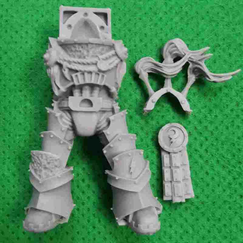 White Scars Legion Praetor in Cataphractii Terminator Armour bits - Body