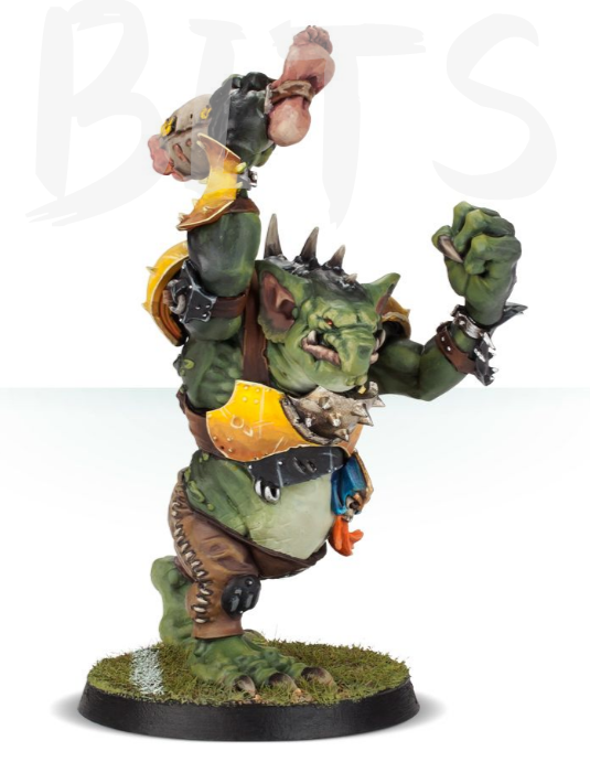 Blood Bowl Armoured Troll bits