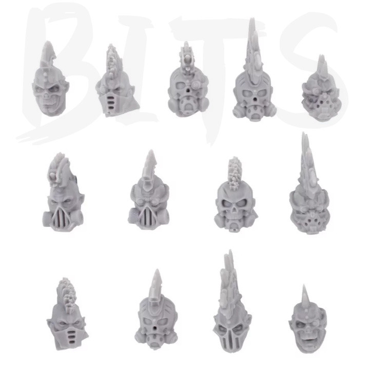 Goliath Heads with Masks Upgrade Set bits