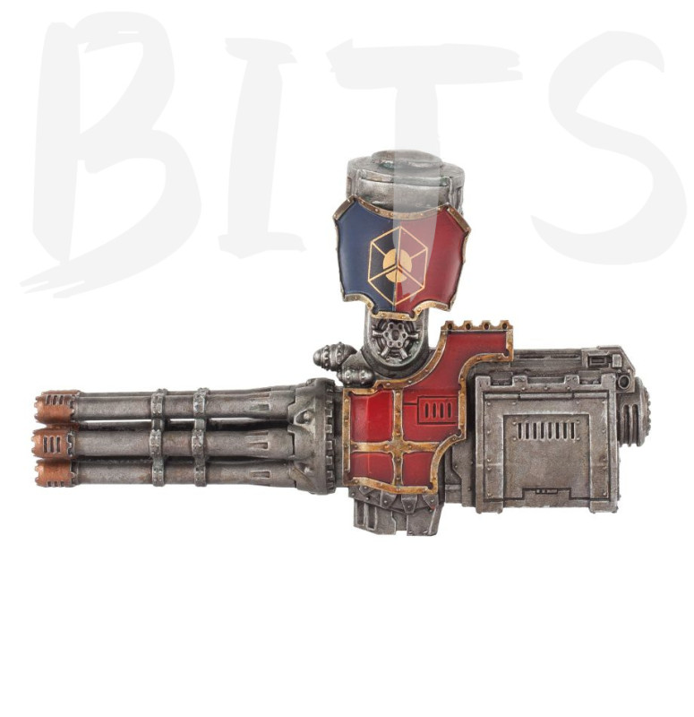 Adeptus Titanicus Warlord Battle Titan Macro Gatling Blaster bits