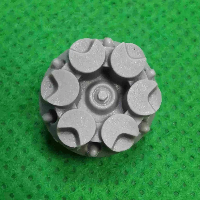 Adeptus Titanicus Warlord Battle Titan Macro Gatling Blaster bits
