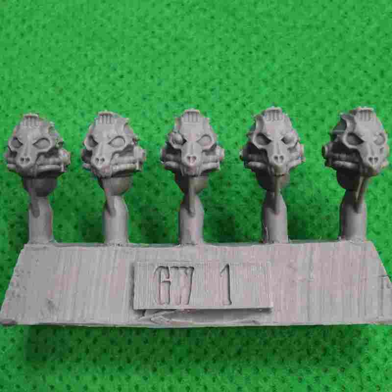 Space Wolves - Deathsworn Pack bits - 5 Heads