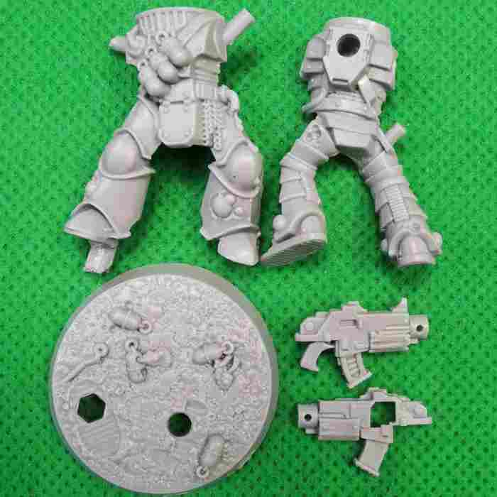 Space Marine Heroes Series 3 Japan Exclusive Death Guard The Second bits