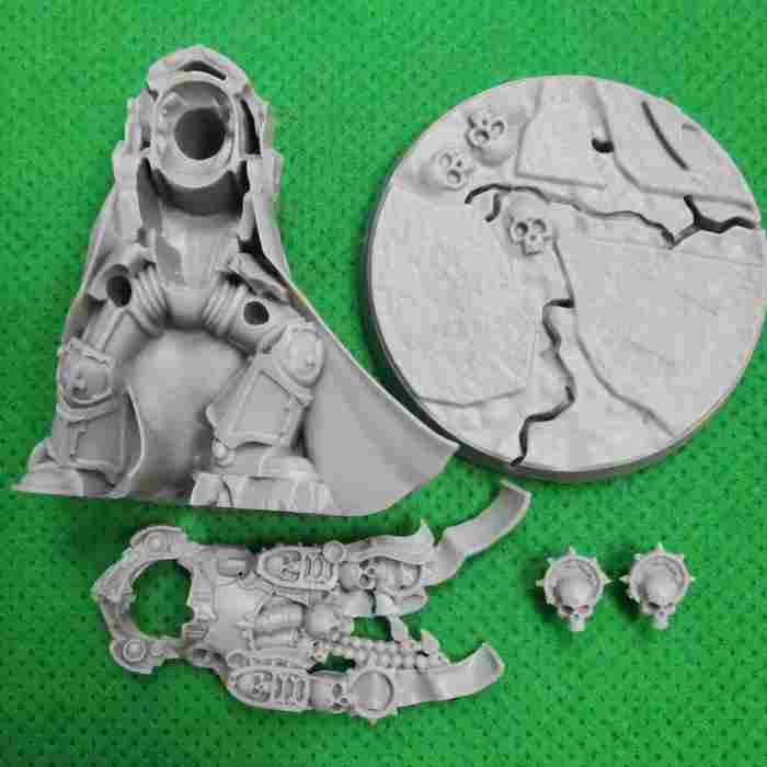 Exclusive Space Marine Terminator Chaplain bits