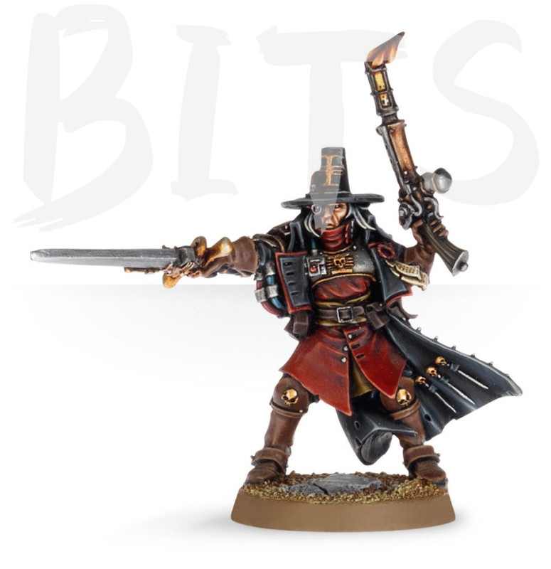 Inquisitor with Inferno Pistol & Power Sword bits