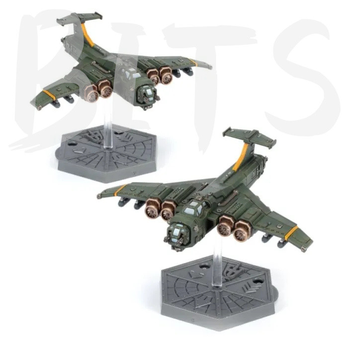 Aeronautica Imperialis Marauder Colossus Bombers bits