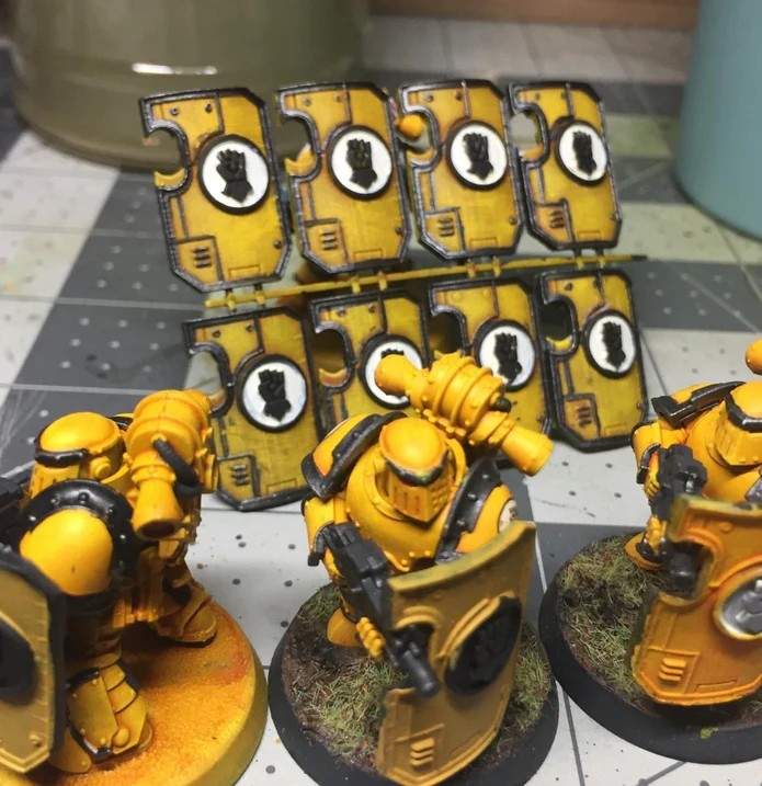 10x blank - Marine Boarding shields