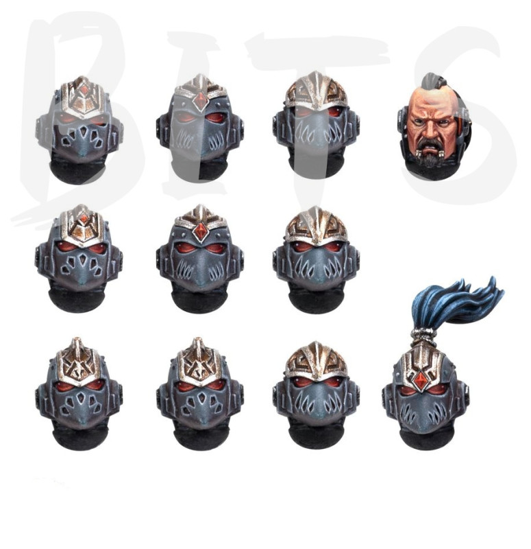 Space Wolves MKVI Heads bits