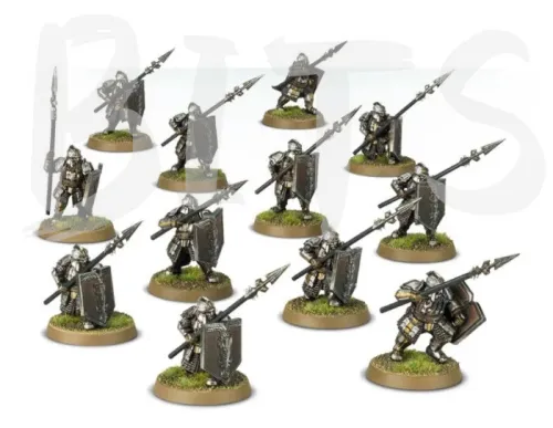 Iron Hills Dwarf Warriors bits
