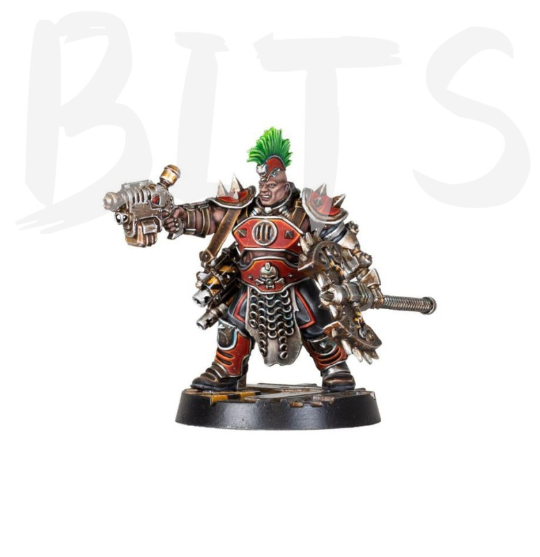 Necromunda Goliath Champion with Renderizer bits