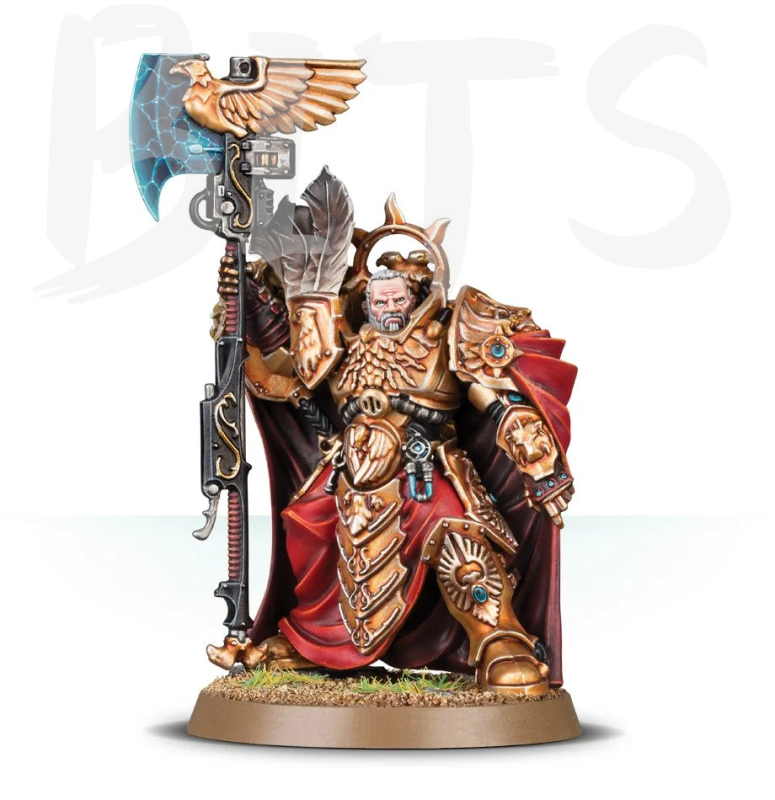 Adeptus Custodes Captain-General Trajann Valoris bits