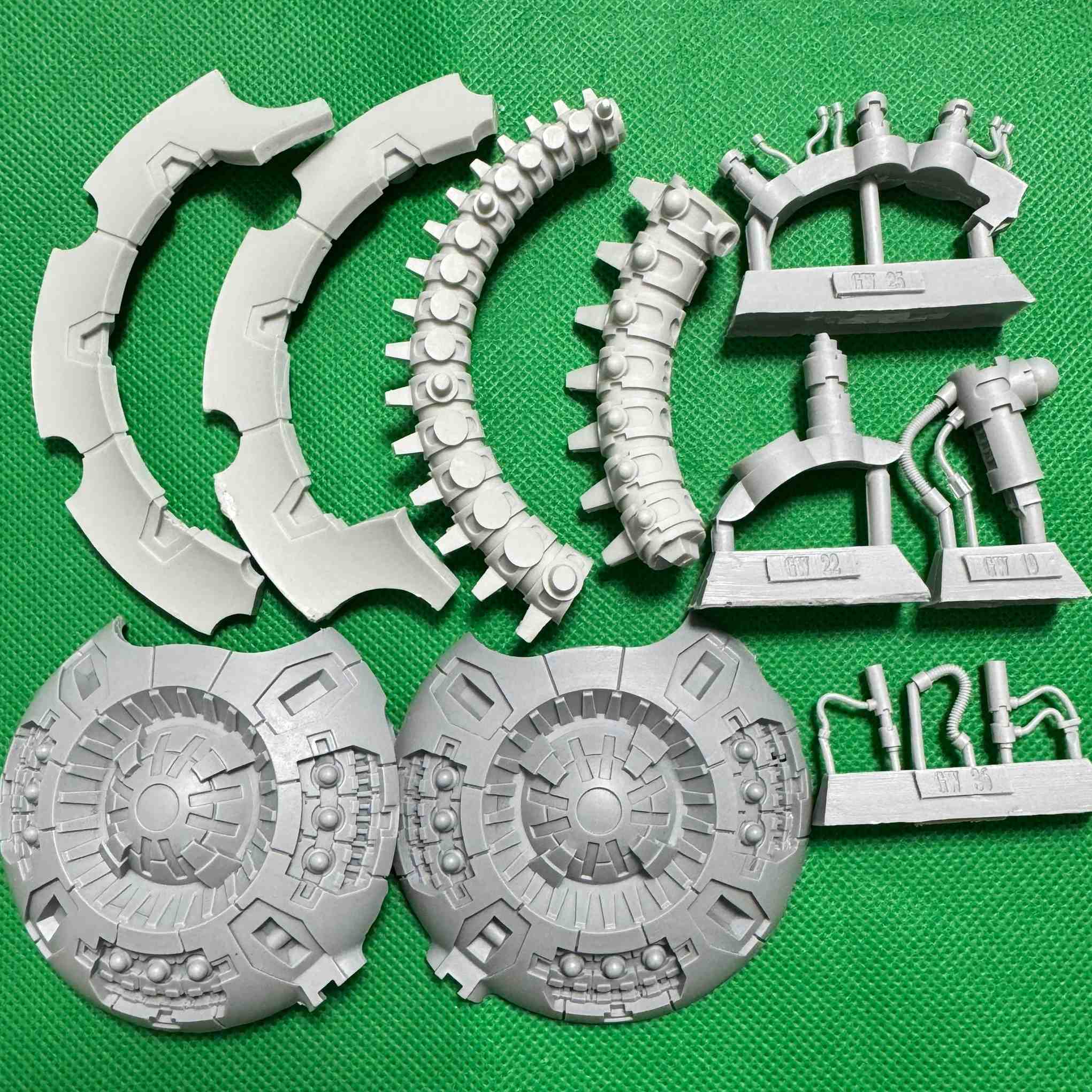 Necron Seraptek Heavy Construct Body bits Necron Seraptek Heavy Construct Body bits